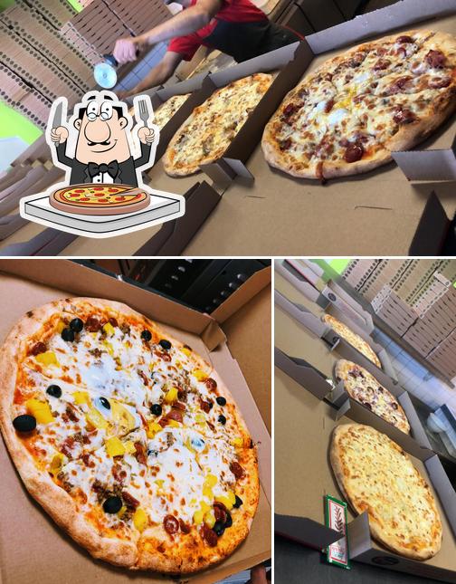 Choisissez des pizzas à Pizza Servizio