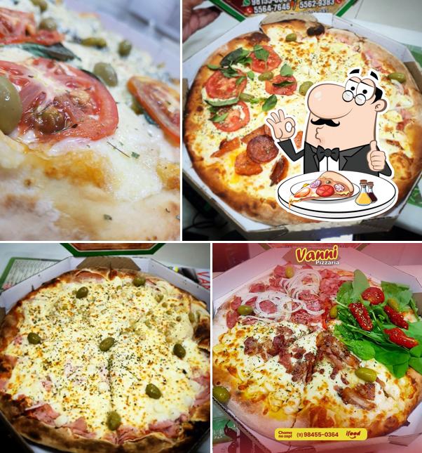 Experimente pizza no Vanni Pizzaria