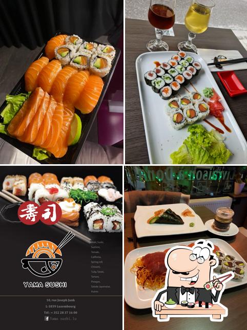 Choisissez de nombreuses options de sushi