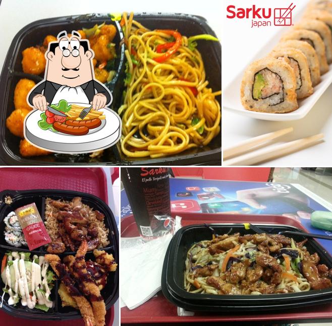 Food at Sarku Japan