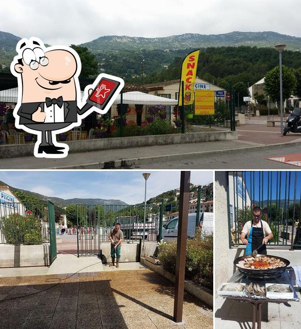 L'extérieur de Snack DanyDelph piscine municipale Contes