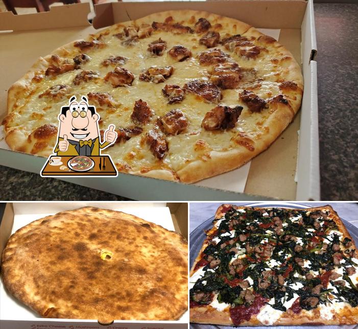 Get pizza at Scardinos Pizzeria & Restaurant