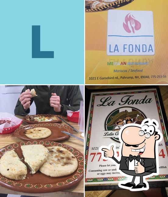 Here's a picture of La Fonda mexican restaurant