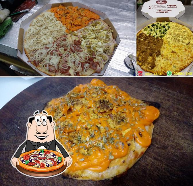 Escolha pizza no Camargo Pizzas