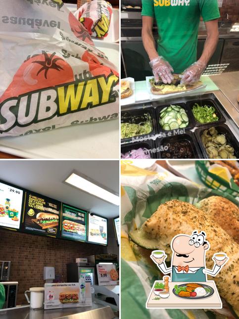 Comida em Subway