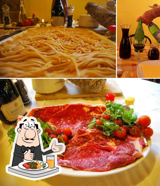 La immagine di cibo e birra da Trattoria Lapo