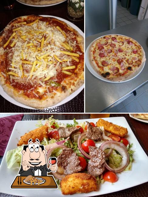 Elige una pizza en Ristorante Pizzeria Calabria