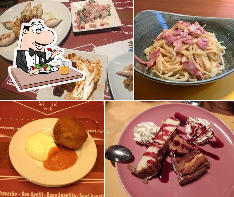 Meals at La Piazzenza