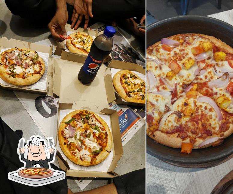 Try out various kinds of pizza