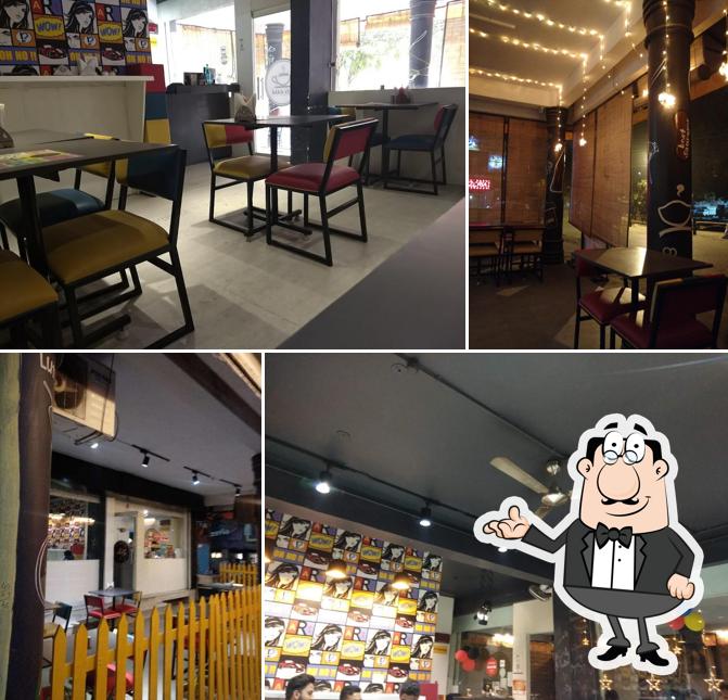 Check out how AJ's cafe and restaurant looks inside