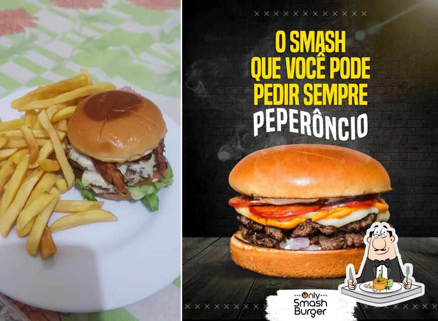 Comida em Only Smash Burger