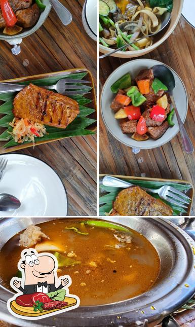 Try out meat dishes at Pamahaw