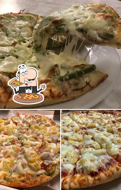 Get pizza at Paisano's Pizza House