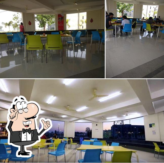 The interior of Cafeteria - IIT Ropar