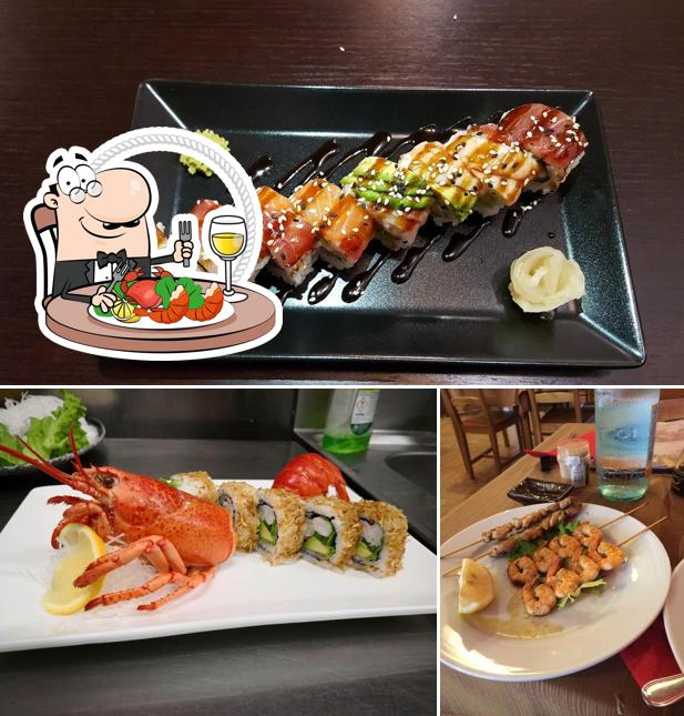 Prenditi la cucina di mare a Tokyoto Sushi Ristorante Giapponese