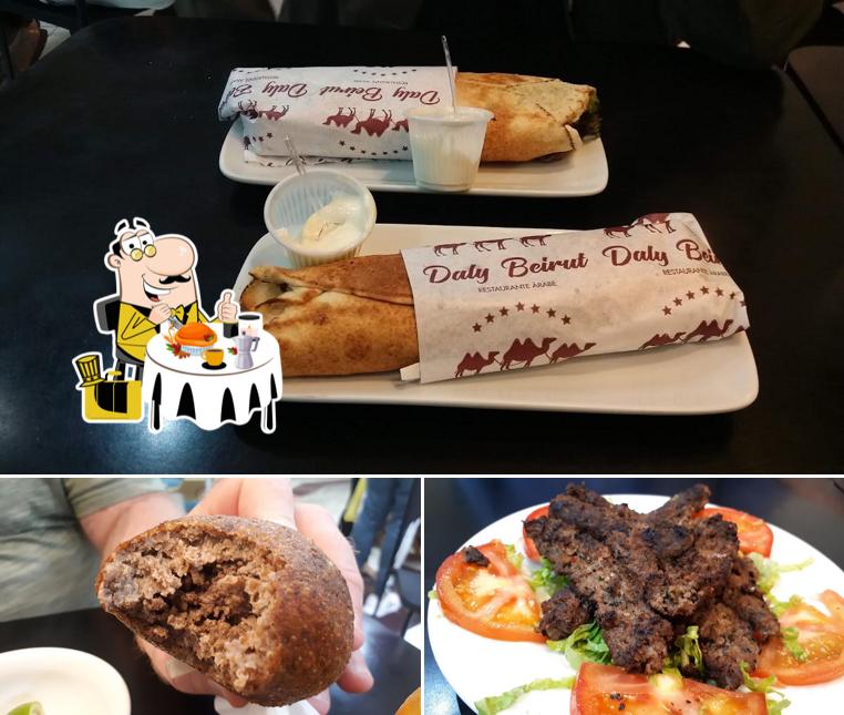 Platos en Daly Beirut Restaurante Árabe