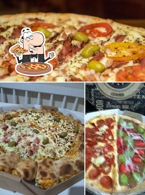 Escolha pizza no Pizzaria Mais Sabor Santa Isabel