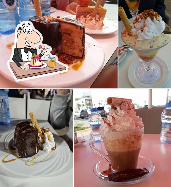 N'oubliez pas d'essayer un dessert à Oliveri Café Marina