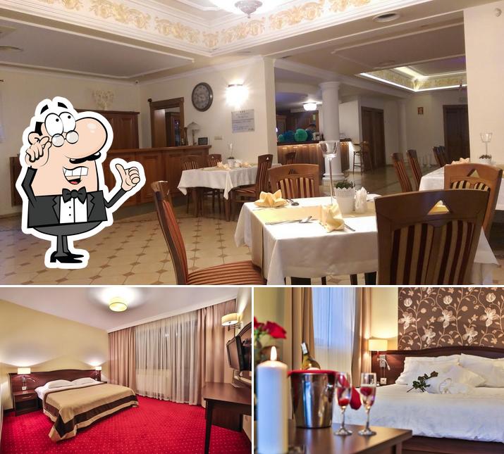 Посмотрите на внутренний интерьер ""Biały Dom" Restauracja & Hotel w Czerwionce"