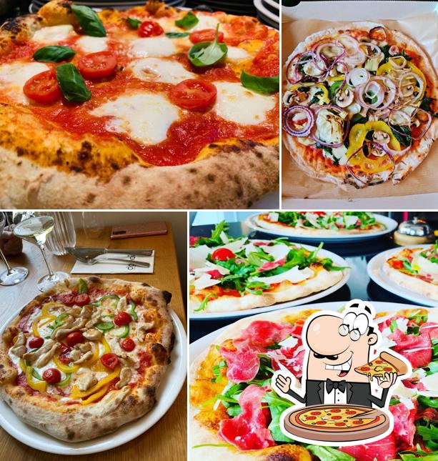 Order different types of pizza