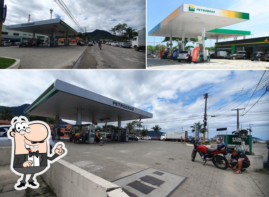 Veja imagens do exterior do Posto Petrobras