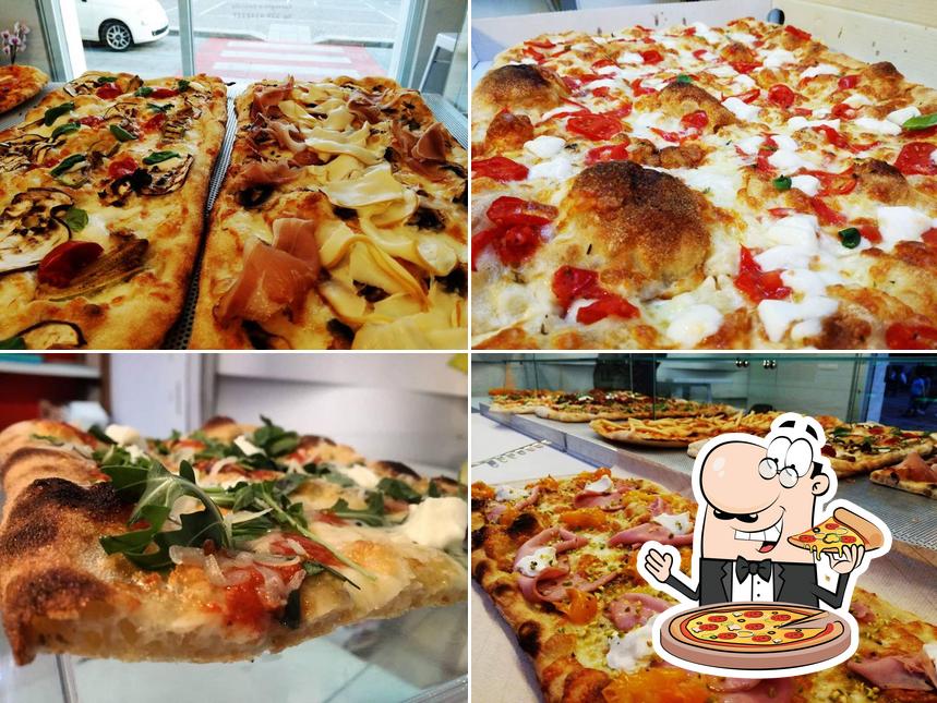 Pick different kinds of pizza