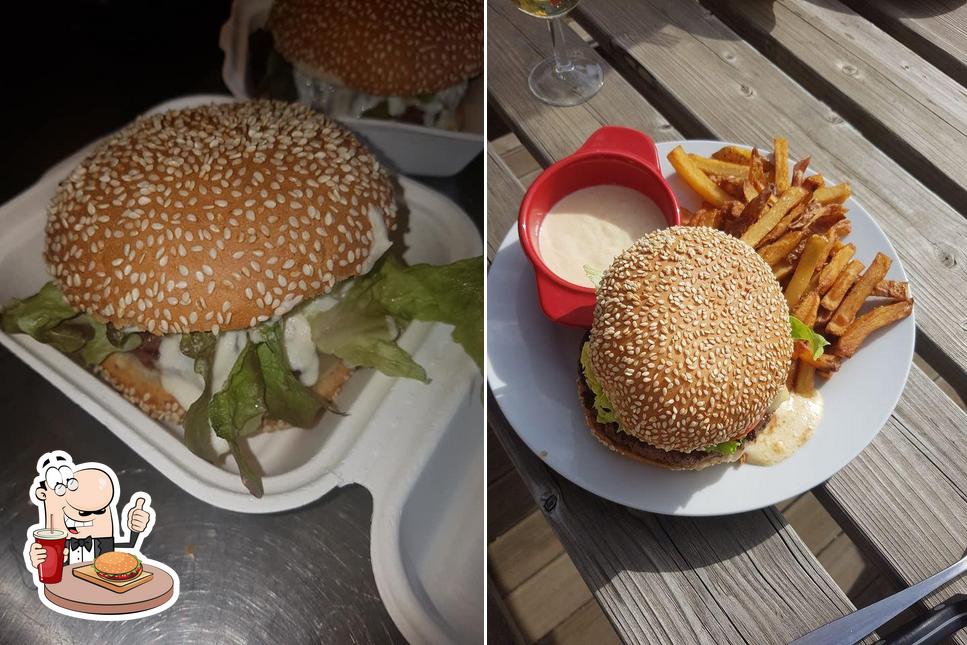 Commandez un hamburger à LE CHALU