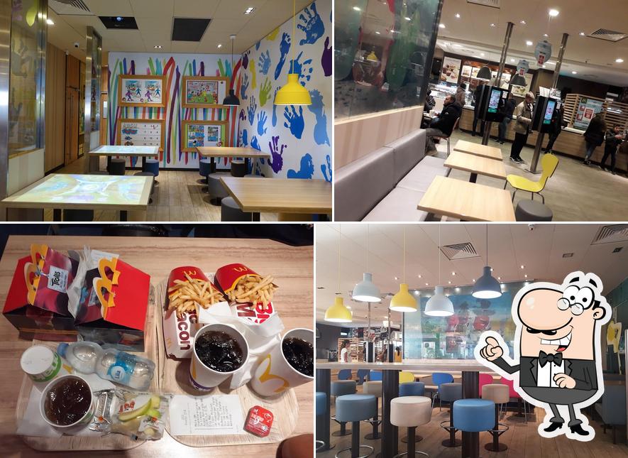 L'intérieur de McDonald's Barletta