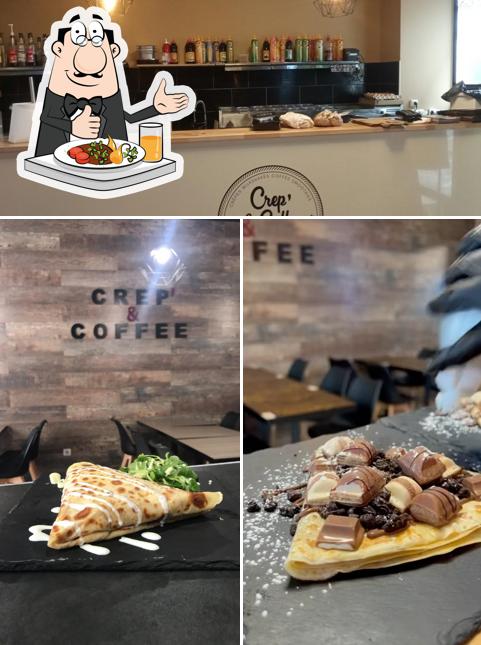 L’image de la nourriture et intérieur de Crep' & Coffee’s