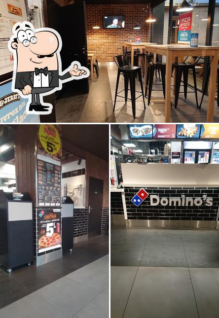 L'intérieur de Domino's Roanne