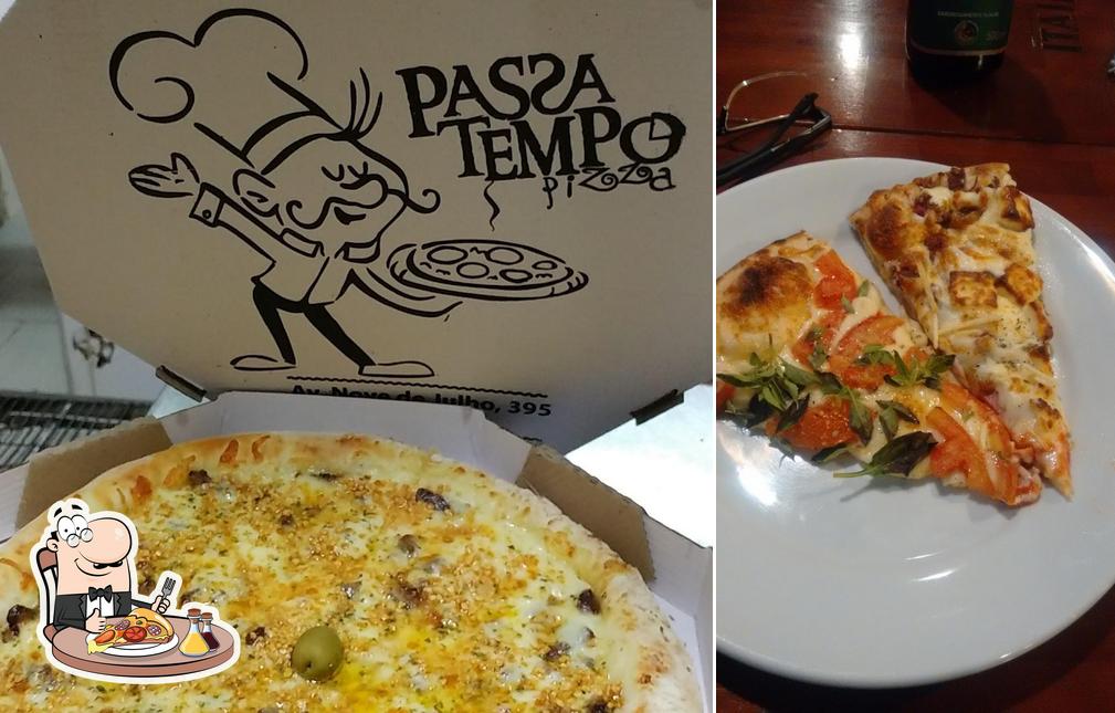 Peça pizza no Passatempo Pizzaria