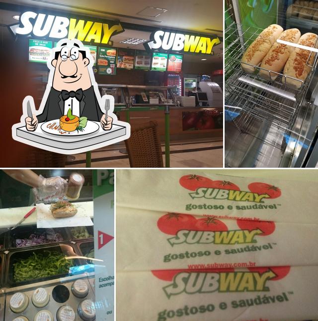 Platos en Subway