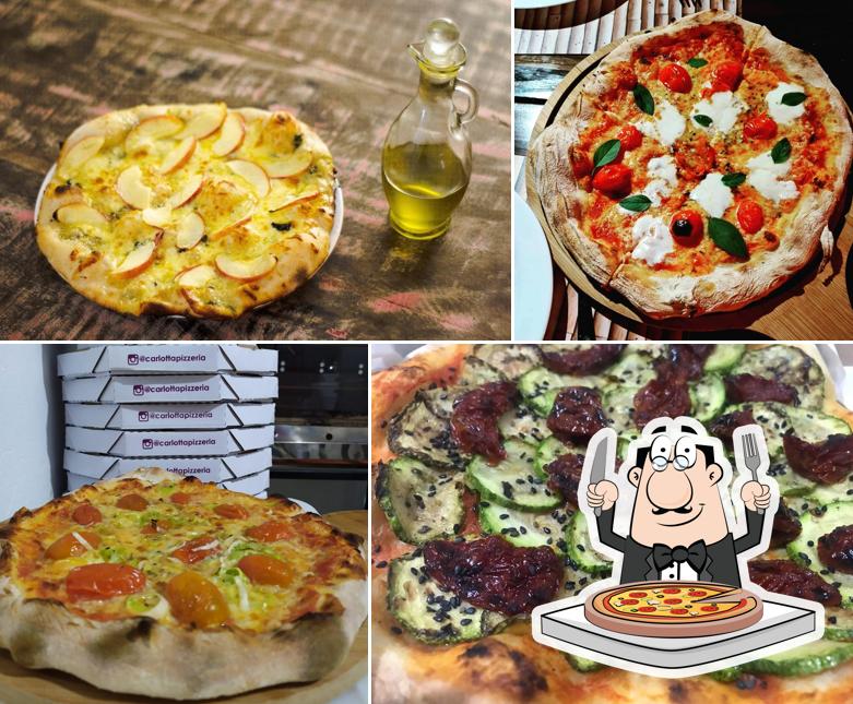 No Carlotta Pizzeria (Pizzaria), você pode desfrutar de pizza
