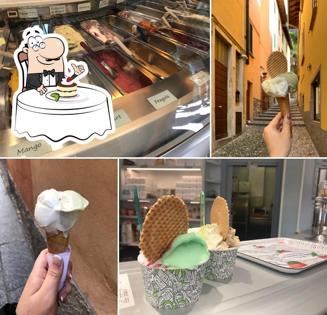 "Gelateria del Borgo" представляет гостям большое количество десертов