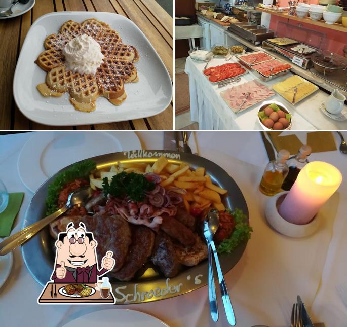 Elige una receta con carne en Restaurant Schroeder’s Wacht am Rhein