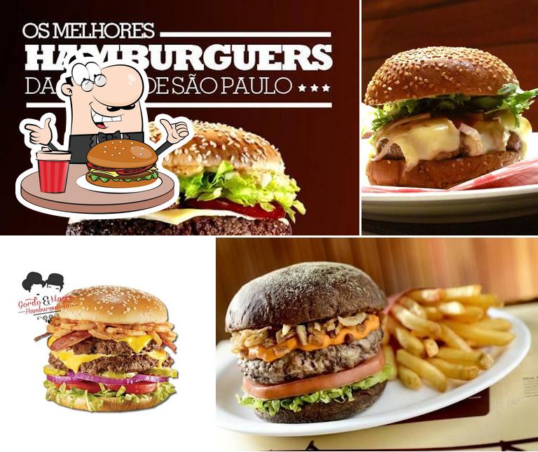 Consiga um hambúrguer no Hamburgueria Gordo e Magro