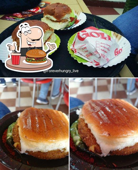 Order a burger at Goli Vada Pav No1