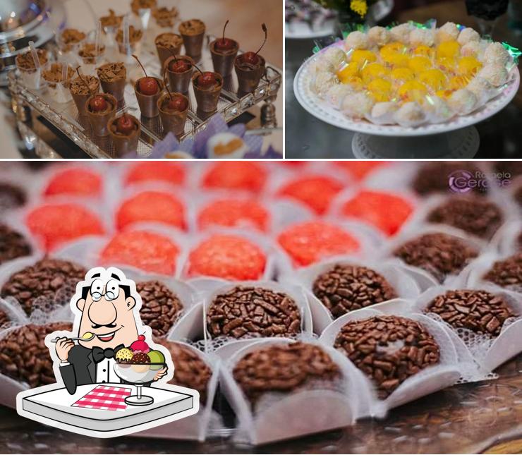 Trufas e Doces provê uma seleção de sobremesas