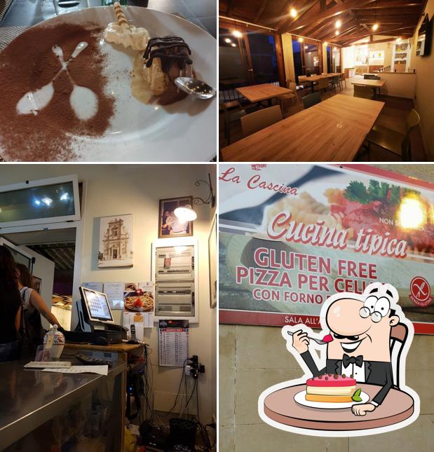 La Cascina...pizza & gril...dal 1986 propone un'ampia gamma di dessert