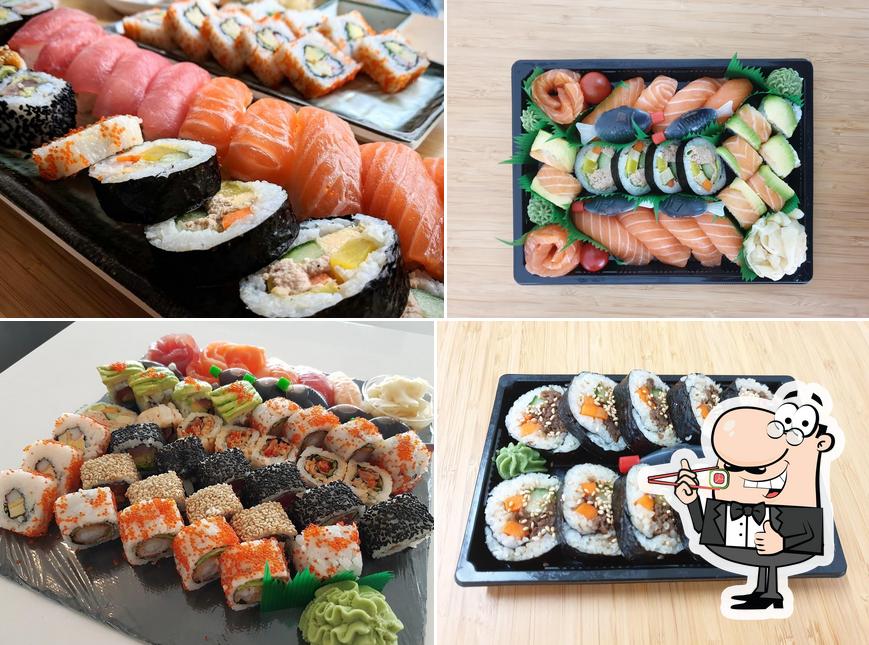 Ordina le diverse opzioni di sushi