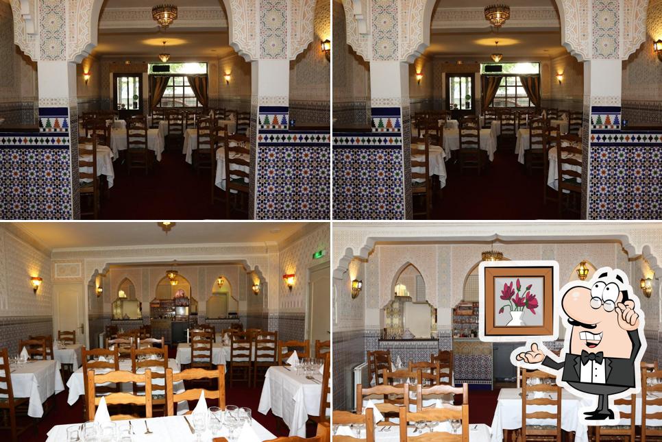 L'intérieur de Restaurant Le Maroc