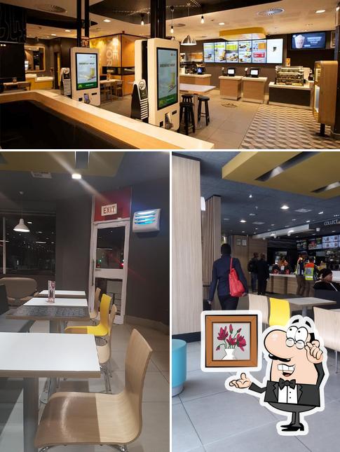 L'intérieur de McDonald's Pritchard Street