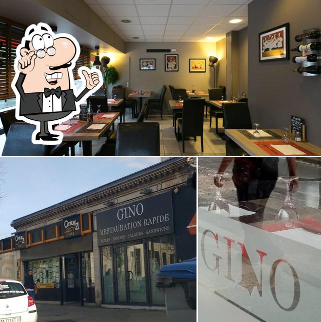 L'intérieur de Pizza Gino Mérignac