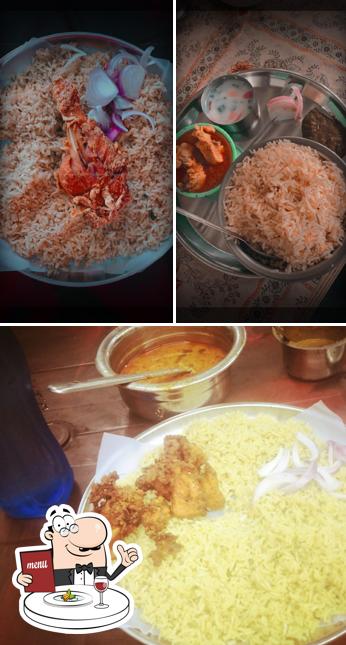 Food at Andhra Tasleem Palav