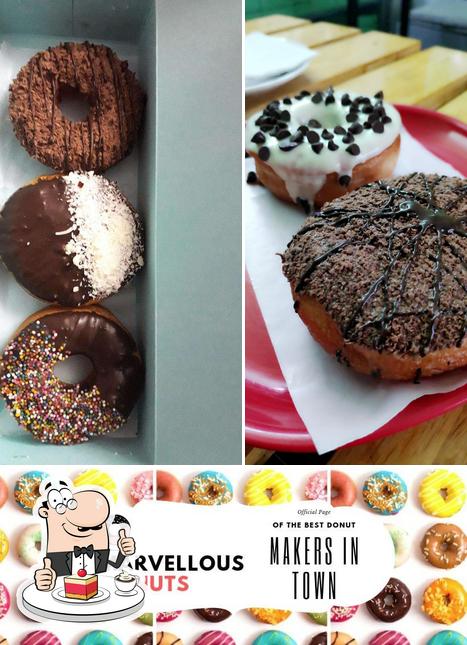Marvellous Donuts serves a range of sweet dishes