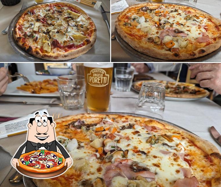 A Ristorante Pizzeria La Costiera, puoi assaggiare una bella pizza