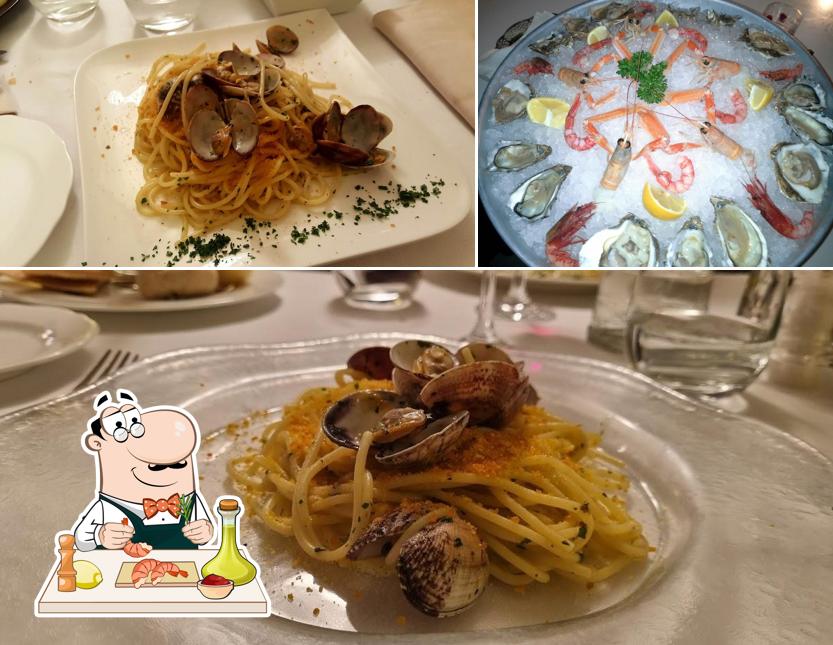 Ristorante il Faro serve un'ampia selezione di prodotti di cucina di mare