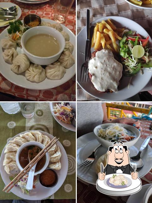 Dumplings at Tibetan Restaurant And German Bar