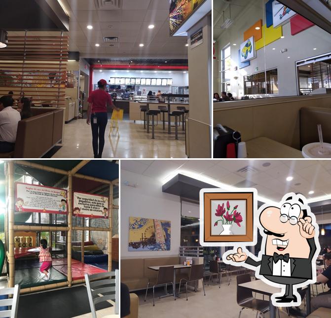 Check out how Carl's Jr. looks inside