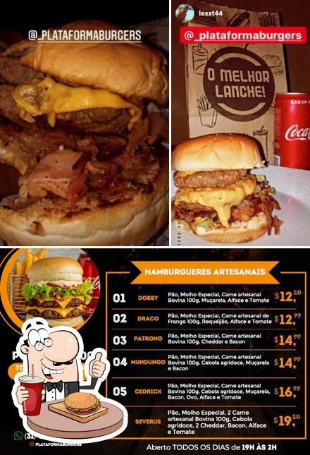 Hambúrguer em Hamburguer no barreiro - Plataforma Burgers